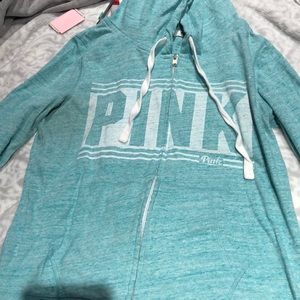 pink sweatshirt